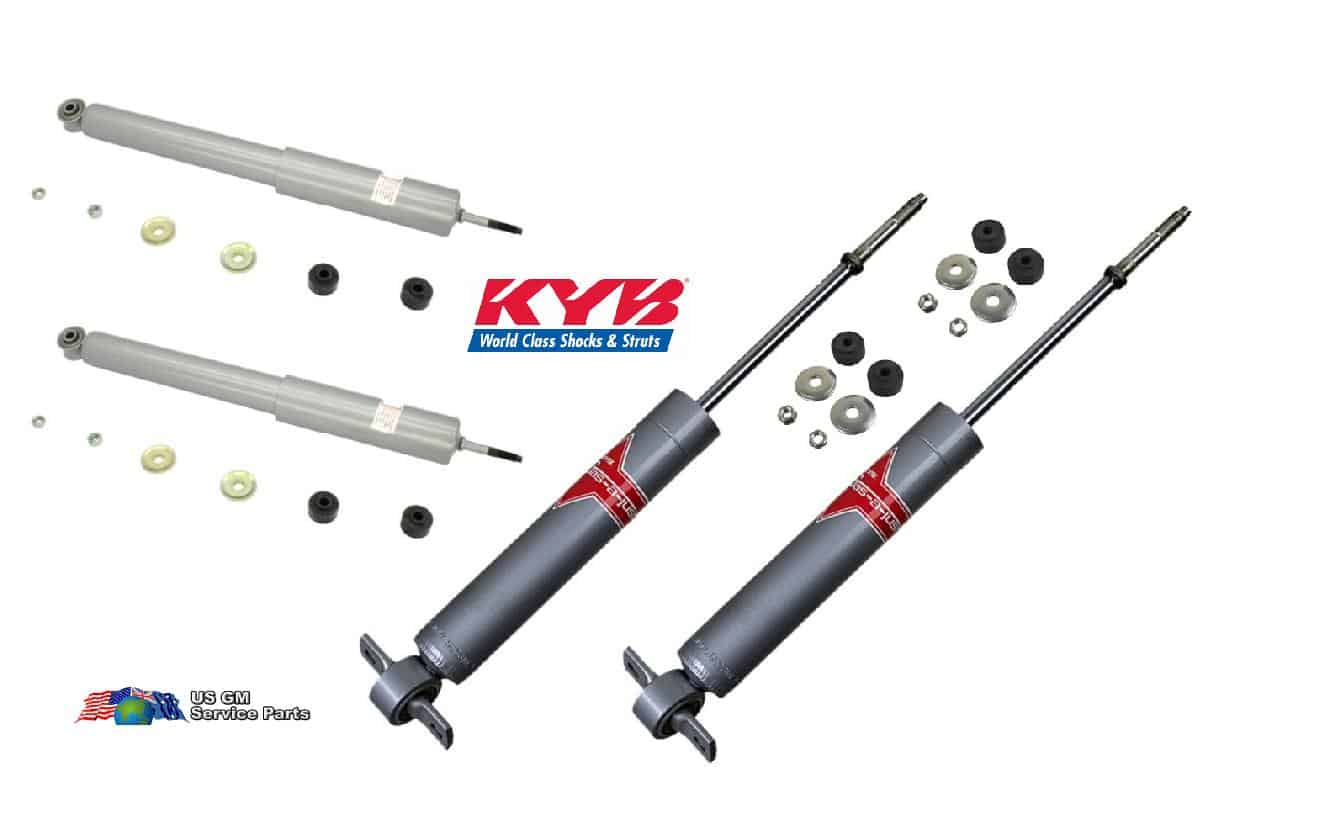 Shock Kit: 67-69 F - KYB w/MONO Rear Full (4) Set